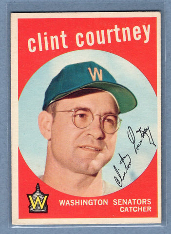 1959 Topps #483 Clint Courtney EX   GO410