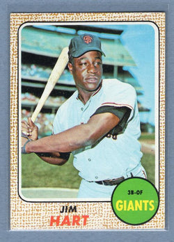 1968 Topps #73 Jim Hart EX-MT  GO534