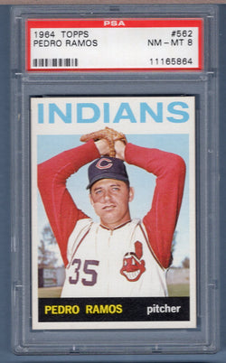 1964 Topps #562 Pedro Ramos (11165864) PSA 8