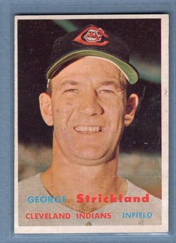 1957 Topps #263 George Strickland(1) VG-EX  GO295