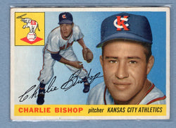 1955 Topps #96 Charlie Bishop VG-EX Set Break