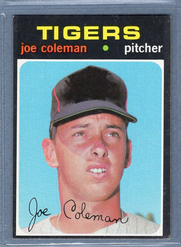 1971 Topps #403 Joe Coleman  EX  SB1