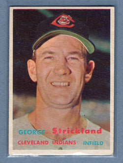 1957 Topps #263 George Strickland(2) VG-EX  GO295