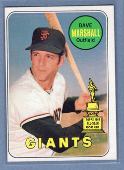 1969 Topps #464 Dave Marshall (c) EX-MT  GOWABB