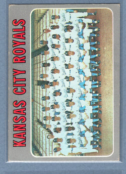 1970 Topps #422 Kansas City Royals Team  EX  GO695