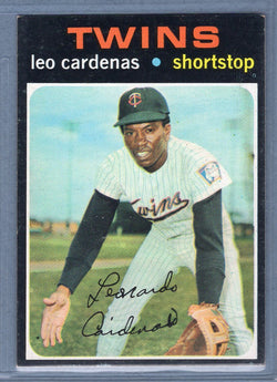 1971 Topps #405 Leo Cardenas  EX  GO747