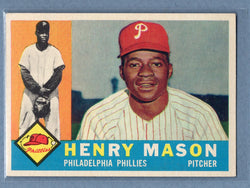 1960 Topps #331 Henry Mason EX-MT  GO100