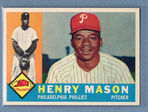 1960 Topps #331 Henry Mason EX-MT  GO100