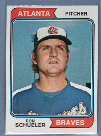 1974 Topps #544 Ron Schueler Nm-Mt