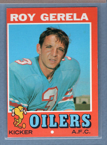 1971 Topps #14 Roy Gerela (c) EX  GO600