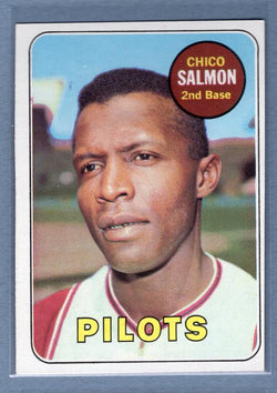 1969 Topps #62 Chico Salmon NM   GO319