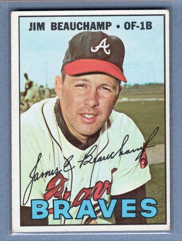 1967 Topps #307 Jim Beauchamp EX  GO368
