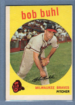 1959 Topps #347 Bob Buhl VG-EX    Set Break A