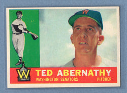 1960 Topps #334 Ted Abernathy EX-MT  GO100