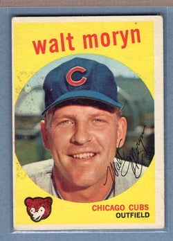 1959 Topps #488 Walt Moryn (st) VG   GO410