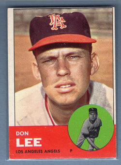 1963 Topps #372 Don Lee VG-EX Set Break