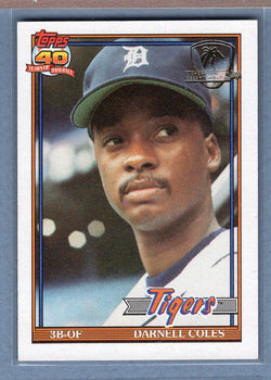 1991 Topps Desert Shield #506 Darnell Coles  NM  GO625