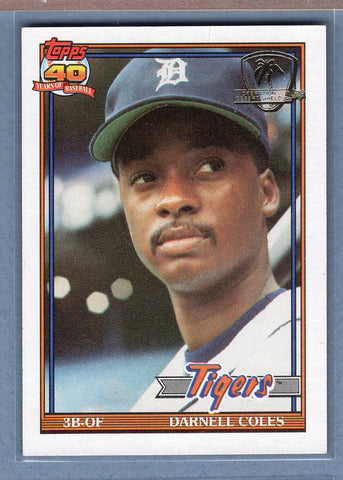 1991 Topps Desert Shield #506 Darnell Coles  NM  GO625