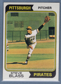1974 Topps #595 Steve Blass Nm-Mt