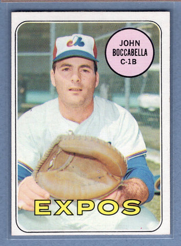 1969 Topps #466 John Boccabella (a) EX-MT  GOWABB