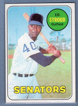 1969 Topps 272 Ed Stroud VG-EX SET BREAK