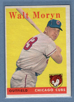 1958 Topps #122 Walt Moryn (mk) (b) VG  GO501