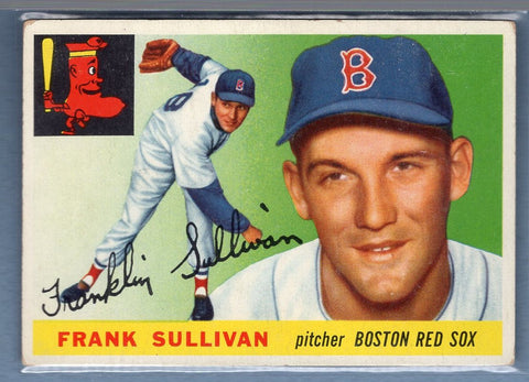 1955 Topps #106 Frank Sullivan VG-EX Set Break