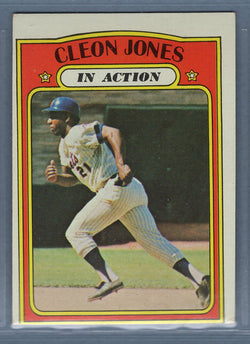 1972 Topps #32 Cleon Jones IA (b) EX-MT  GO544