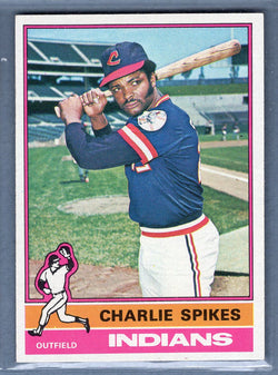 1976 Topps #408 Charlie Spikes  EX-MT  GOSB1