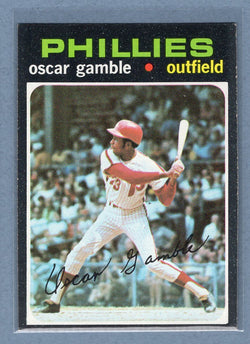 1971 Topps #23 Oscar Gamble   EX  GO550