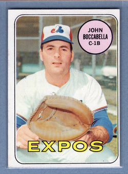 1969 Topps #466 John Boccabella (b) EX-MT  GOWABB