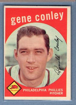 1959 Topps #492 Gene Conley EX   GO410