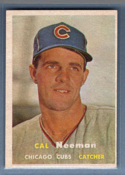 1957 Topps #353 Cal Neeman(1) VG-EX  GO295