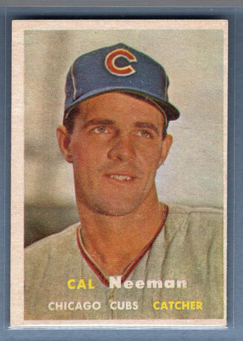 1957 Topps #353 Cal Neeman(1) VG-EX  GO295