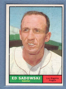 1961 Topps #163 Ed Sadowski VG-EX  GO195