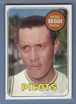 1969 Topps #511 Diego Segui EX  GO477