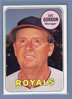 1969 Topps #484 Joe Gordon (HOF) EX-MT  GO358