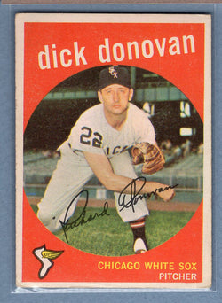 1959 Topps #5 Dick Donovan VG-EX    GO177