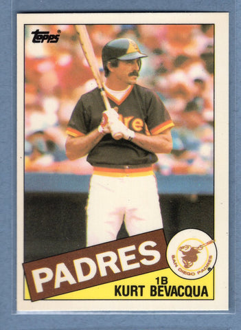 1985 Topps Tiffany #478 Kurt Bevacqua NM