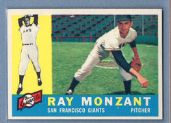 1960 Topps #338 Ray Monzant EX-MT  GO100