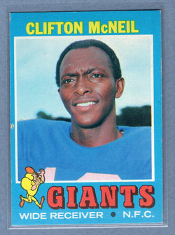 1971 Topps #15 Clifton McNeil (c) EX-MT  GO600