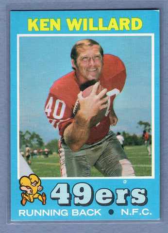 1971 Topps #129 Ken Willard EX    GO129