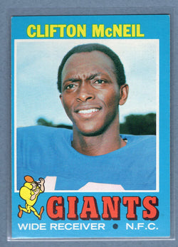 1971 Topps #15 Clifton McNeil (d) EX-MT  GO600