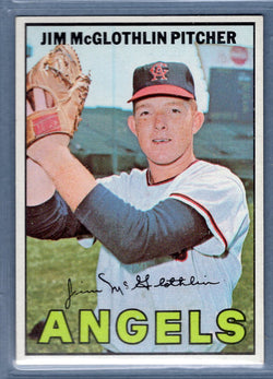 1967 Topps #19 Jim McGlothlin EX-MT  GO510