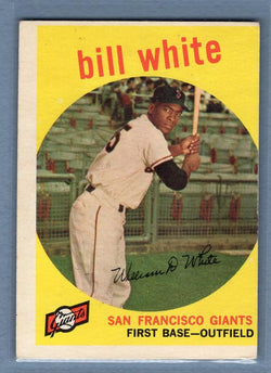 1959 Topps #359 Bill White (R) VG-EX    Set Break A