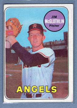 1969 Topps #386 Jim McGlothin VG-EX  GO50