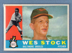 1960 Topps #481 Wes Stock EX  GO480