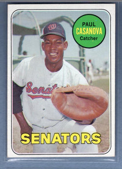 1969 Topps #486 Paul Casanova EX-MT  GO358