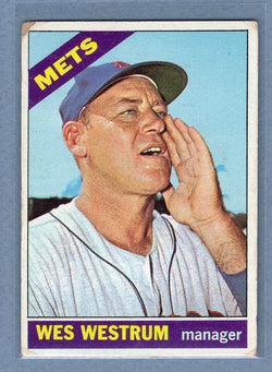 1966 Topps #341 Wes Westrum (b) VG  GO470