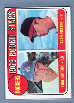 1969 Topps #266 Dodgers Rookies (b) EX-MT  GO700
